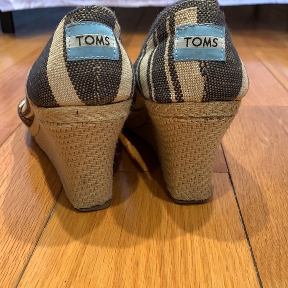 TOMS Espadrille wedge sandals - Picture 3 of 7